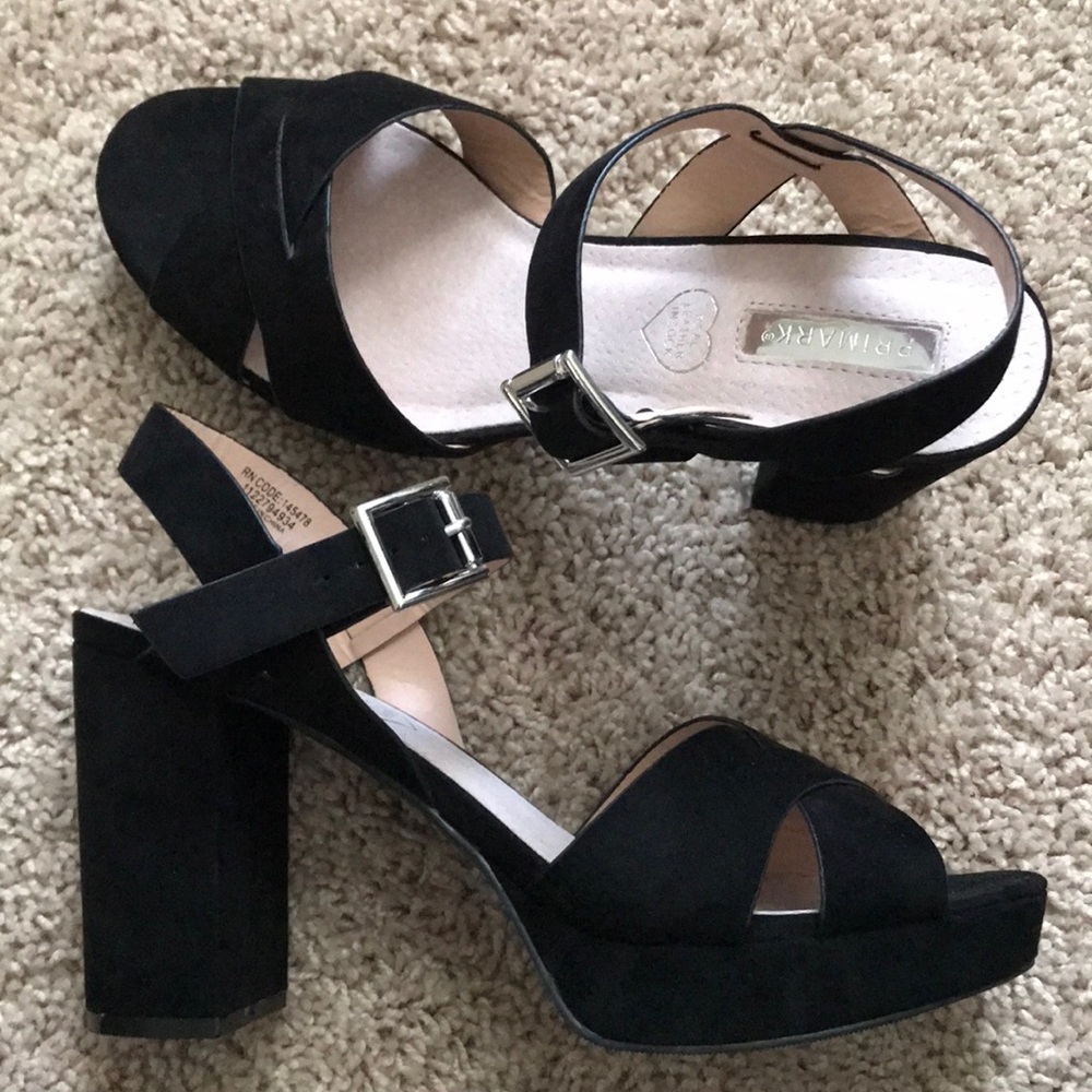 High heel shoes